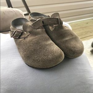 Birkenstock Brown Suede Women's SZ EUR 39 US L8M6